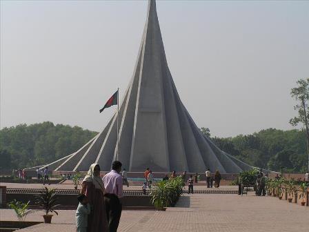 Bangladesh's Victory Monument; June 2010 