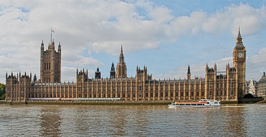 The UK Houses of Parliament